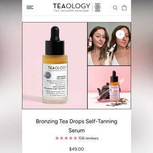 Bronzing Tea Drops Self-Tanning Serum